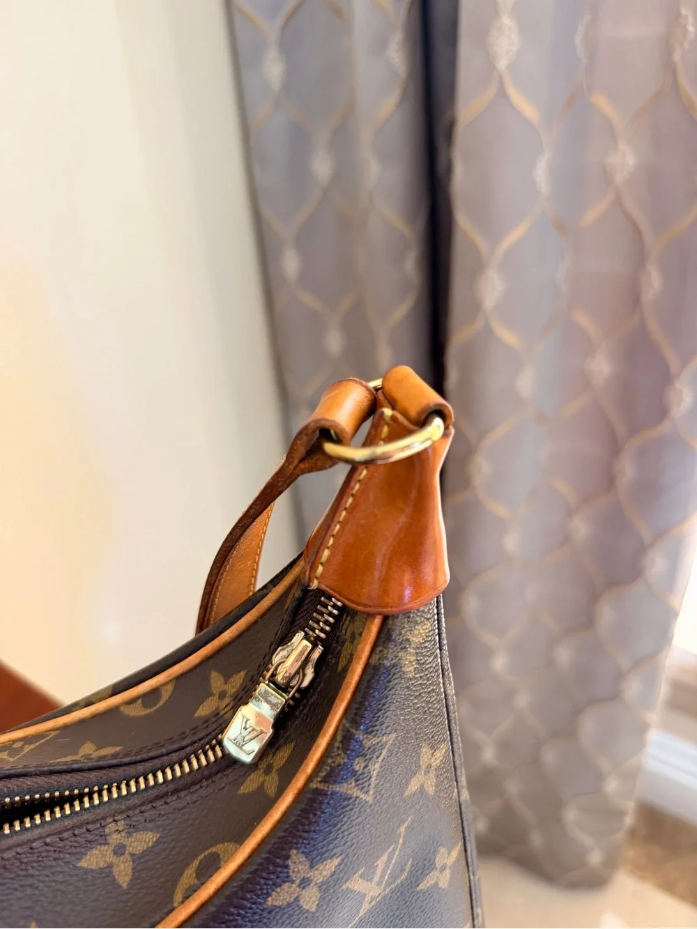 Authentic Louis Vuitton Monogram Boulogne shoulder bag  with dust bag